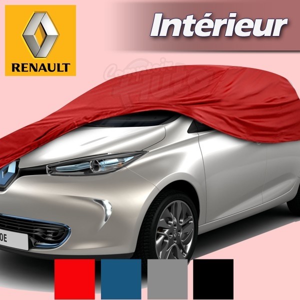 Housse/Bâche de protection intérieur pour auto Renault (4CV, CLIO, ESPACE,  LAGUNA, MEGANE, MODUS, R5, , SCENIC, TWINGO)